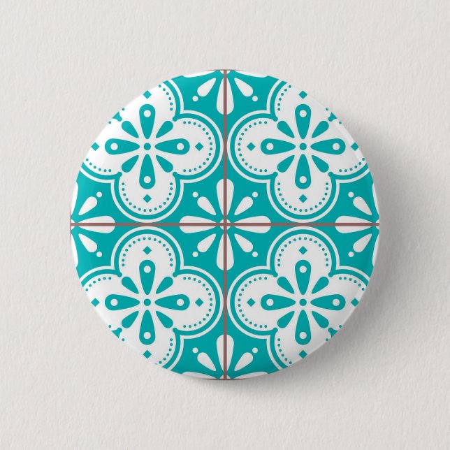 Keramikfliesenmuster Button (Vorderseite)