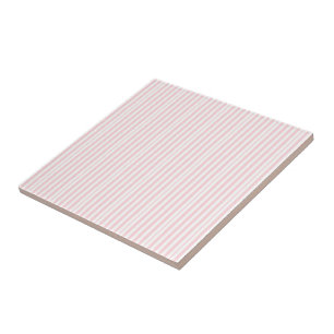 Keramikfliesenstreifen Rosa & Weißer Streifen Fliese
