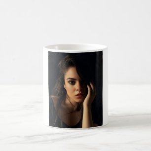 Keramiktasse - Kinoportrait - Intensives Moody Fi Kaffeetasse