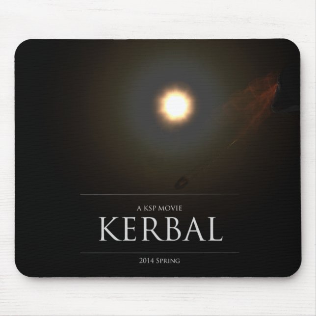"KERBAL" Film-Plakat (Mausunterlage) LK FILMEN Mousepad (Vorne)