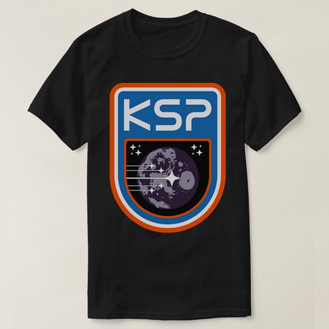 Kerbal Space Program Abzeichen Eve T-Shirt (Design vorne)