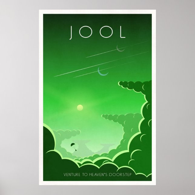 Kerbal Space Program Jool Poster (Vorne)