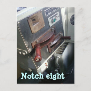 Kerbe acht postkarte