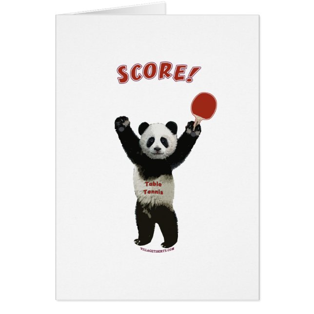 Kerbe-Panda-Klingeln Pong (Vorne)