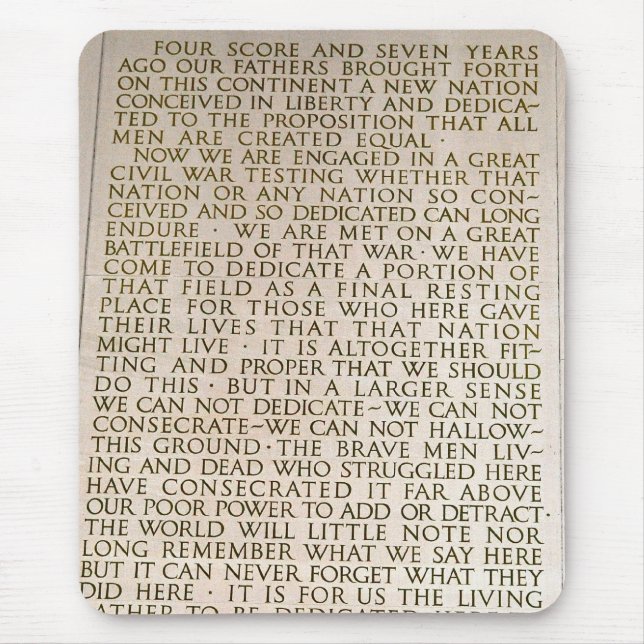 Kerbe vier mousepad (Vorne)