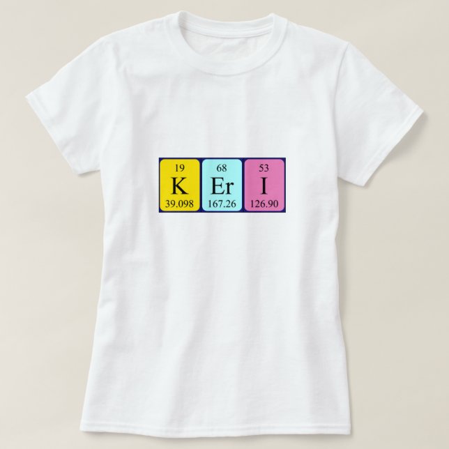 Keri Periodenname Shirt (Design vorne)