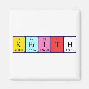 Kerith Periodenmagnet-Magnet Magnet
