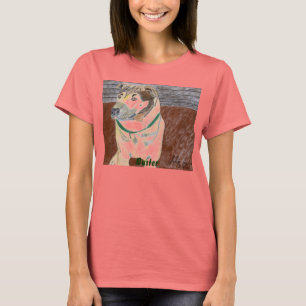 Kerl auf dem Plattform-T - Shirt durch Julia Hanna