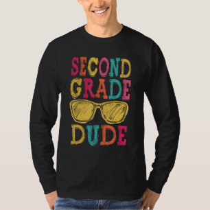 Kerl der 2. Klasse Zurück zur Schule Erster Schult T-Shirt
