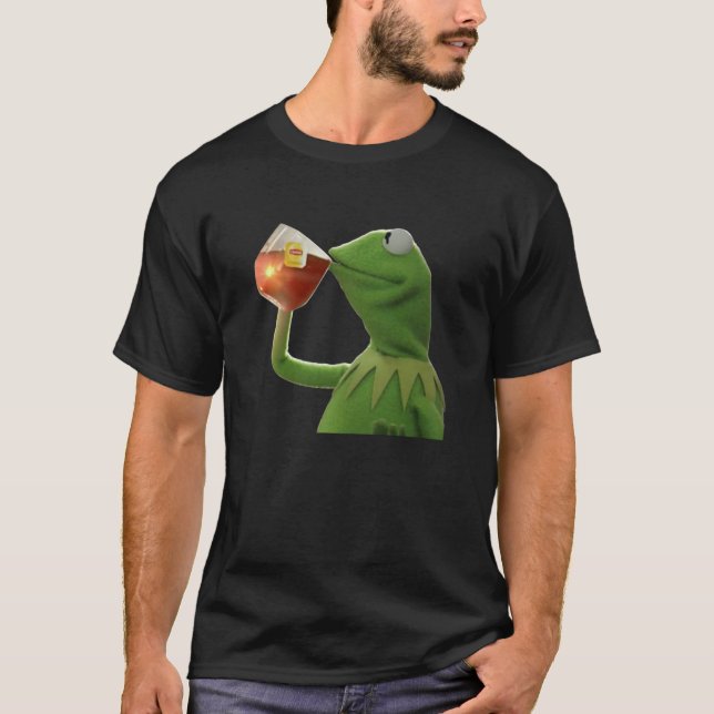 Kermit meme T-Shirt (Vorderseite)