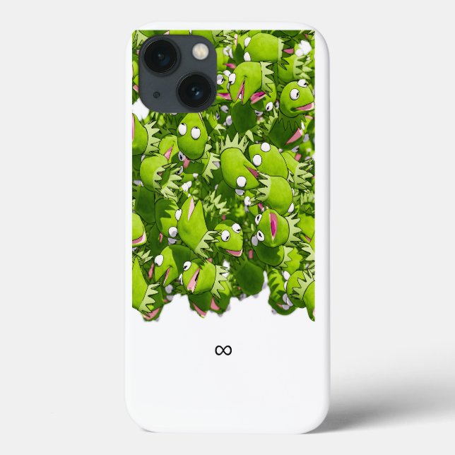Kermit the Frog - Iphone Case Cartoon Spaß farbig (Rückseite)
