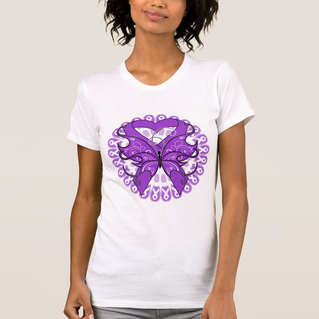 KERN Krebs-Schmetterlings-Kreis der Bänder T-Shirt (Vorderseite)