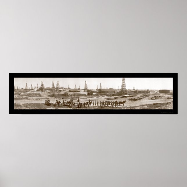 Kern Monte Cristo Oil Foto 1910 Poster (Vorne)