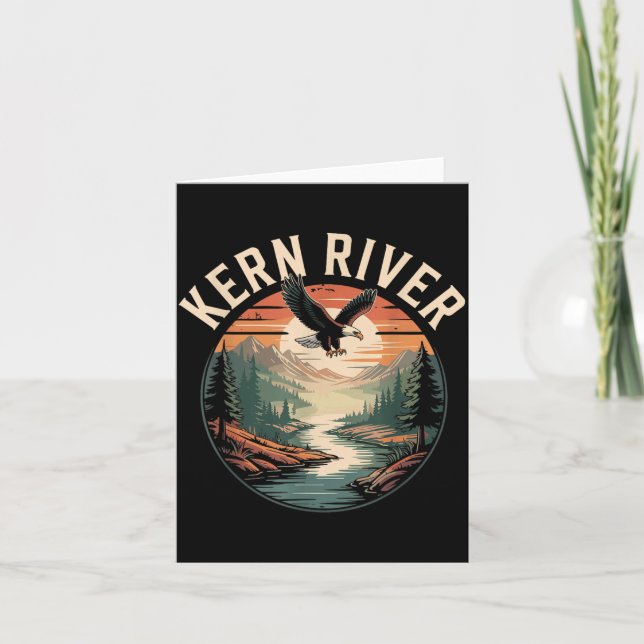 Kern River Karte (Vorderseite)