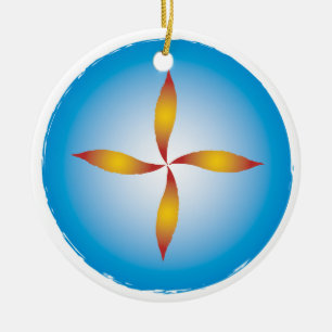 Kern-Verzierung Keramik Ornament