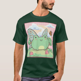 Kernästhetik Kawaii Fairy Frog Butterfly T-Shirt