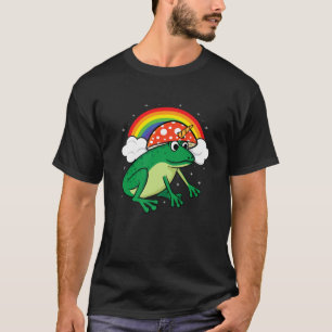 Kernästhetische Einhornfrosch-Pilzhut geht T-Shirt