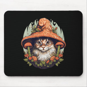 Kernästhetische Pilzkatze Pilz Mousepad