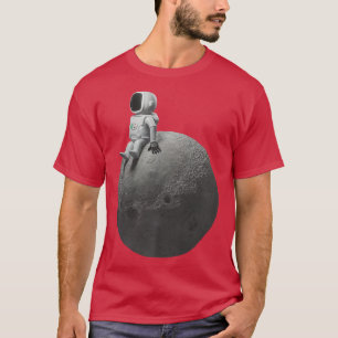 Kernastronaut auf dem Mond T-Shirt