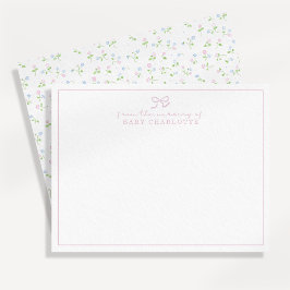 Kernausgabe-Wildblume-Kinderzimmer Einladung