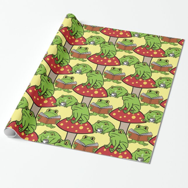 Kernbrenner Frogs Thunder_Cove  Geschenkpapier (Ungerollt)