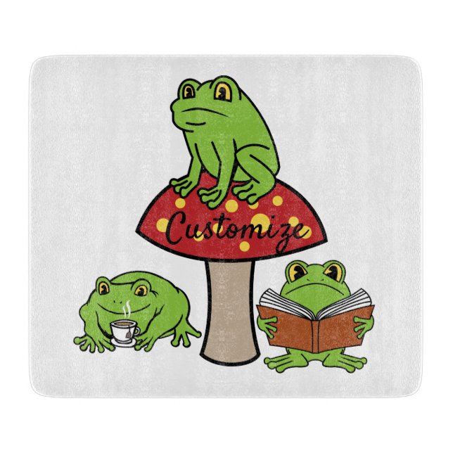 Kernbrenner Frogs Thunder_Cove Schneidebrett (Vorderseite)