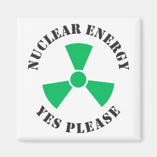 Kernenergie, Ja Bitte, Kernkraft Kaffee M Magnet