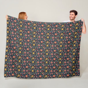 Kernfloral Fleecedecke