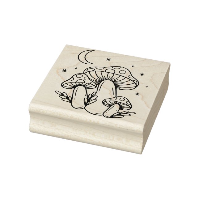 Kerngehäuse Mushroom-Briefmarke Gummistempel (Stempel)