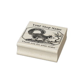 Kerngehäuse-Vorlage für kleine Unternehmen Gummistempel