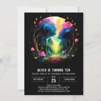 Kernholzmagie Geburtstag Einladung