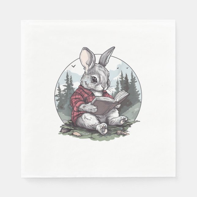 Kernkaninchen _1 serviette (Vorderseite)