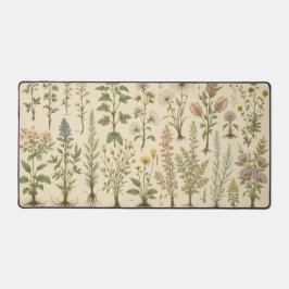 Kernschreibmatte, botanisches Design, Naturdec Schreibtischunterlage