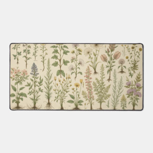 Kernschreibmatte, botanisches Design, Naturdec Schreibtischunterlage