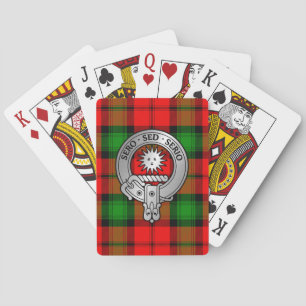 Kerr Crest & Tartan Spielkarten