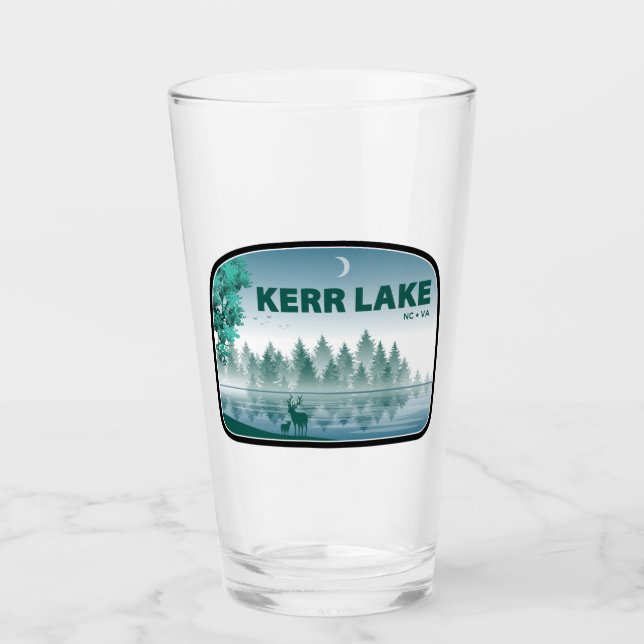 Kerr Lake Virginia North Carolina Deer Glas (Vorderseite)