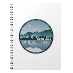 Kerr Lake Virginia North Carolina Reflektion Notizblock