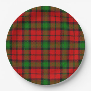 Kerr Tartan Pappteller