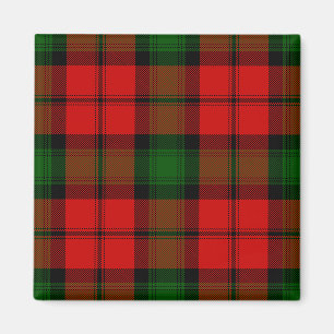 Kerr tartan rot kariert magnet