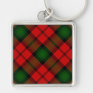 Kerr tartan rot kariert schlüsselanhänger