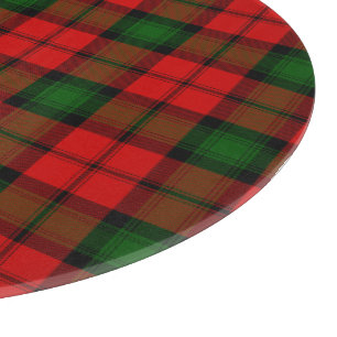 Kerr tartan rot kariert schneidebrett