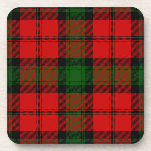 Kerr tartan rot kariert untersetzer
