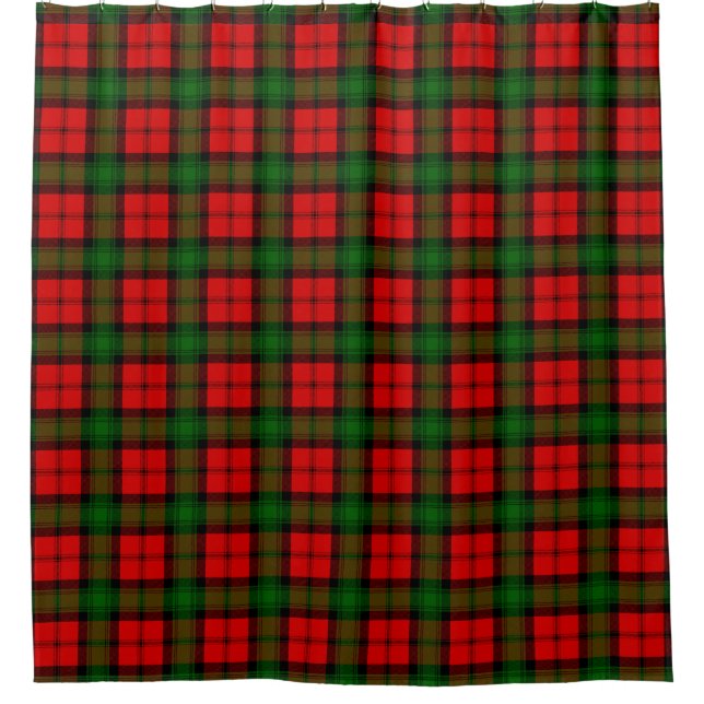 Kerr Tartan Shower Curtain Duschvorhang (Vorderseite)