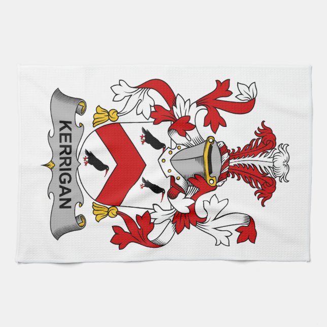 Kerrigan Familienwappen Handtuch (Horizontal)
