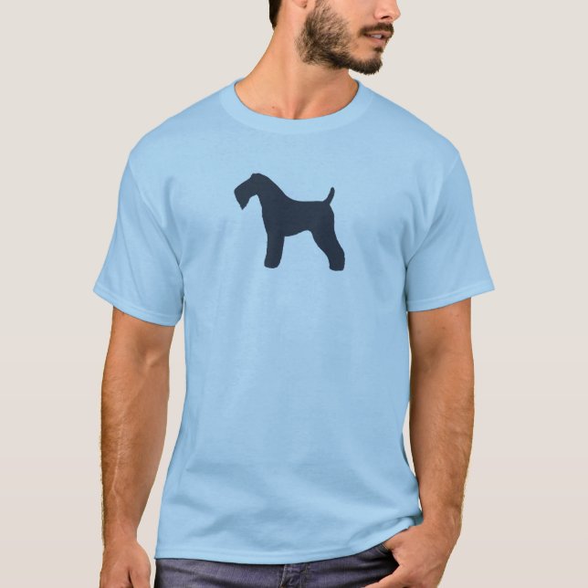 Kerry-Blau Terrier T-Shirt (Vorderseite)