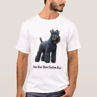Kerry Blue Terrier Hund Erstellen Sie Ihren Eigene T-Shirt