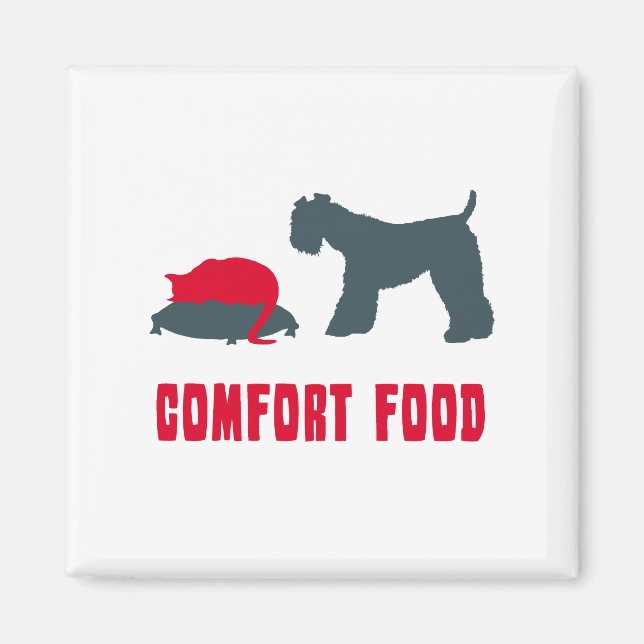 Kerry Blue Terrier Magnet (Vorne)