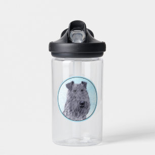 Kerry Blue Terrier Malerei Niedliche Original Dog Trinkflasche
