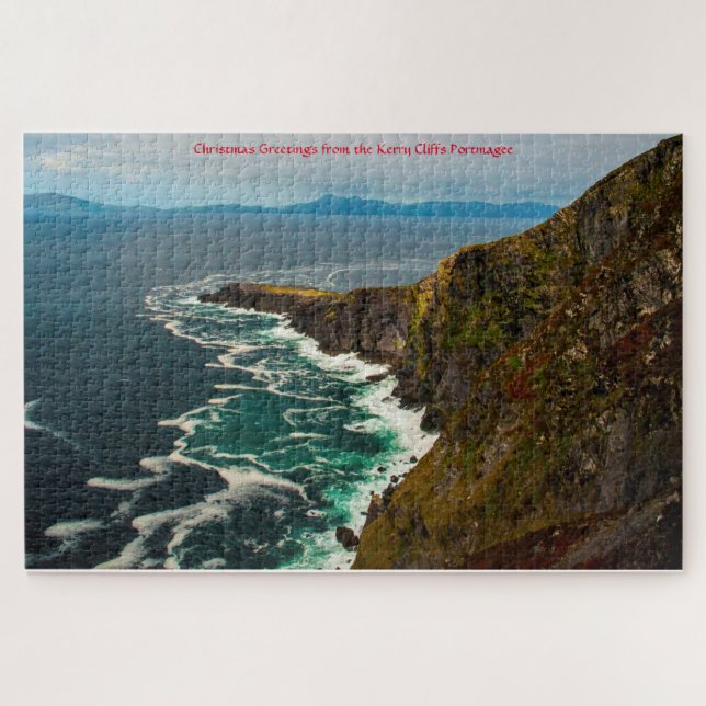 Kerry Cliffs Portmagee Kerry Irland. Jigsaw Puzzl (Horizontal)