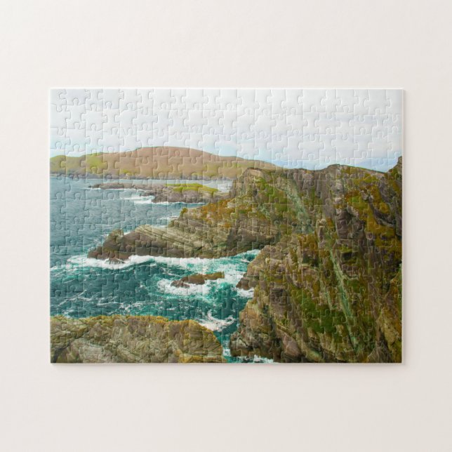 Kerry Cliffs Portmagee Kerry Irland. Jigsaw Puzzl (Horizontal)